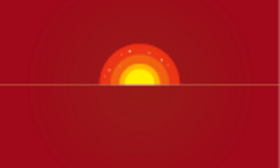 Sun grow background
