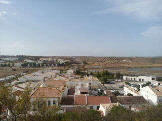 view of the city of Castro Marim in Portugal