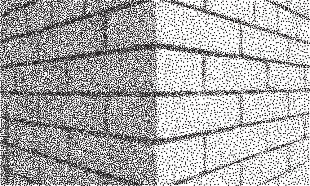 Poster black color dots as abstract background or texture like noise.