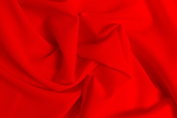 Light draped fabric, abstract texture.	