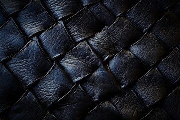 Fototapeta premium black metal scratched steel plate textured background Generative Ai