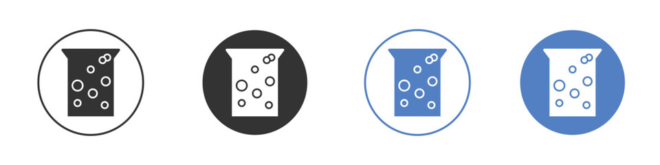 Hard Water icon. Vector illustration, flat design.