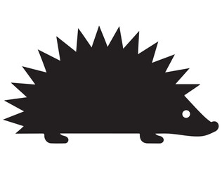  FUNNY HEDGEHOG SILHOUETTE