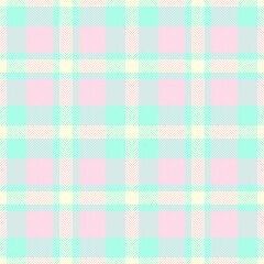 Sweet pastel plaid pattern in pink, mint green, and cream.  Perfect for textile designs, backgrounds, or website banners.  This soft, subtle texture evokes feelings of serenity and gentle femininity.
