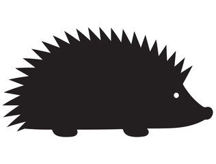  FUNNY HEDGEHOG SILHOUETTE