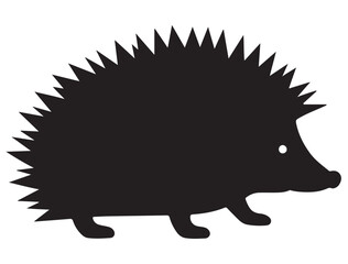 FUNNY HEDGEHOG SILHOUETTE