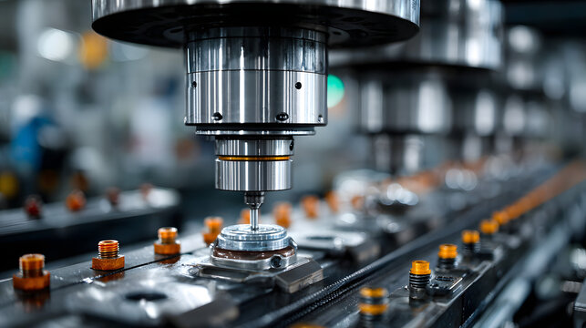 Industrial engine ignition process manufacturing facility technology image high-tech environment close-up view mechanical concept