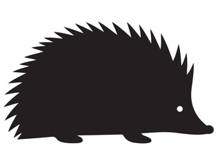  FUNNY HEDGEHOG SILHOUETTE