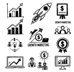 business icons set