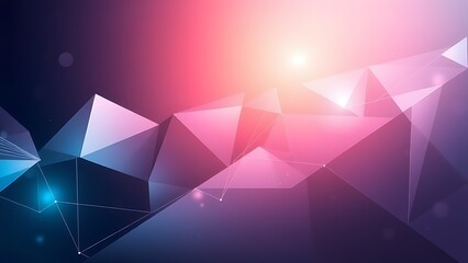 An abstract representation of business optimization with geometric shapes and modern aesthetics.
