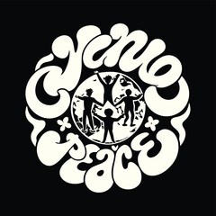 Colorful Animal Illustration with CMYK Colors Grayscale Elements and Helvetica Courier Fonts