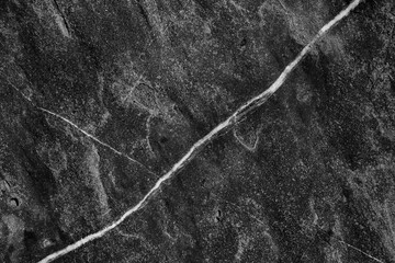 a natural rock of shale ore in cracks
