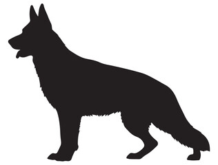 GERMAN SHEPHERD SILHOUETTE
