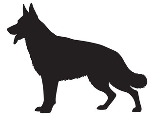 GERMAN SHEPHERD SILHOUETTE