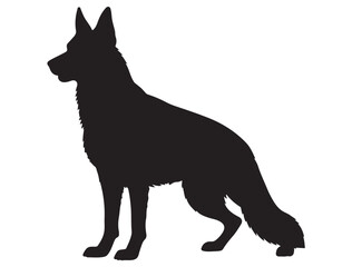 GERMAN SHEPHERD SILHOUETTE