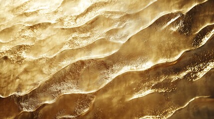 Luxurious Golden Textures and Glittering Spheres - Shimmering Metallic Background Collection