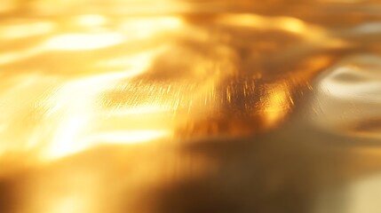 Luxurious Golden Textures and Glittering Spheres - Shimmering Metallic Background Collection