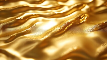 Luxurious Golden Textures and Glittering Spheres - Shimmering Metallic Background Collection