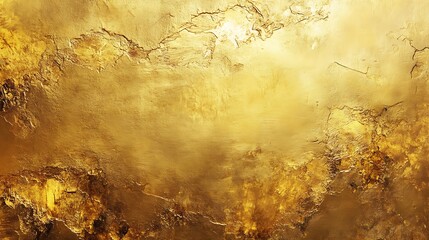 Luxurious Golden Textures and Glittering Spheres - Shimmering Metallic Background Collection