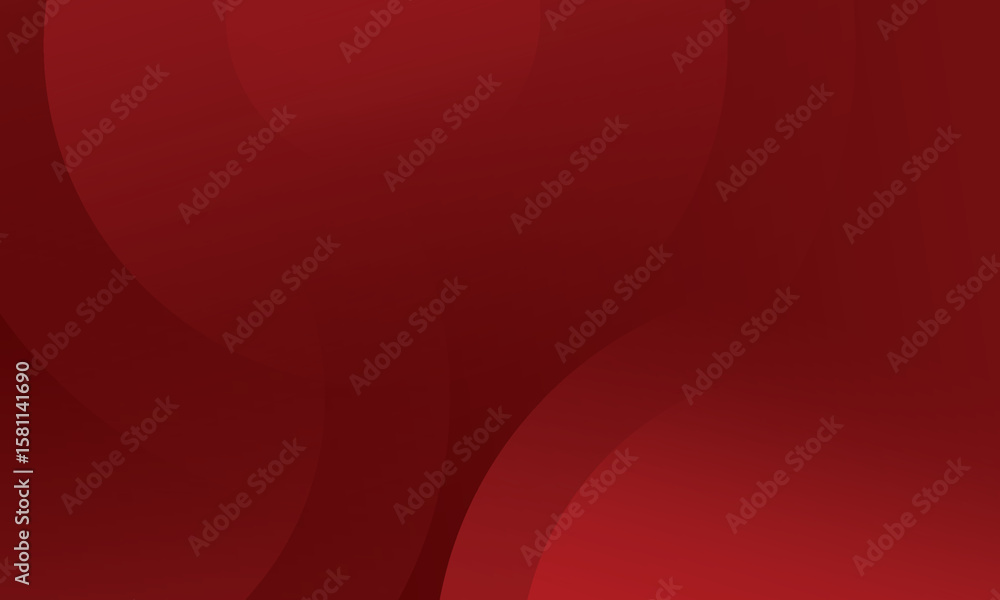 Wall mural red abstract background. dynamic shapes composition. eps10 vector