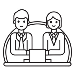 business people in office