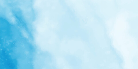 White and Blue Frozen Ice Surface Abstract Background with Watercolor Paint Splash, Fringe Bleed Wash, and Bloom Texture – Ideal for Winter Designs and Cool Branding 