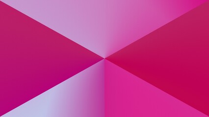 Abstract Pink and Purple Gradient Background with Geometric Shapes