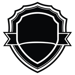 Obraz premium silhouette-retro-badge--old-emblem-on-white-backgr 