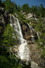waterfall in the mountains (High Tauern, Austria)