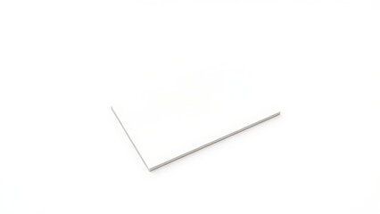 A minimalist business card design on a clean white background, showcasing simplicity and professionalism.