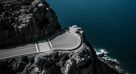 Cliffside Roads With Dramatic Ocean Views Travel Adventure Coastline Drive