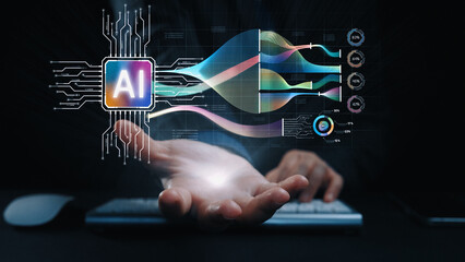 AI Assistant Brain Processor with LLM Technology, Big Data, Machine Learning, Generative AI for...
