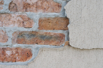 Old brick wall texture background. Old brick wall texture background. Brick wall background