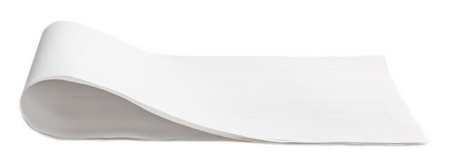 Payroll Slip for Employee Compensation and Record Keeping - Isolated on White Background