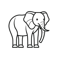 elephant cartoon illustration