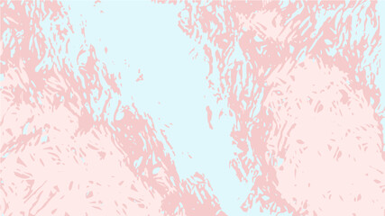 Abstract pattern with dusty pink and slate blue textures, featuring rough brushstrokes and gritty marbling that create a dynamic, organic, and distressed visual effect.