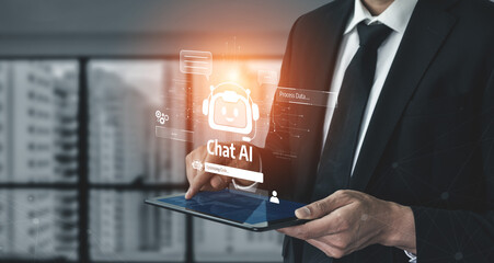 AI assistant with LLM, big data, machine learning, and generative AI powers prompt engineering and...