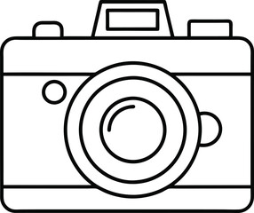 A diferent camera vector illustration