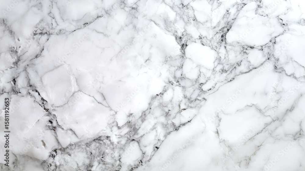 Poster elegant white marble texture. a high-resolution image of a pristine white marble with subtle veins, 