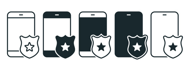 Penalty documents online icon. Illustration vector