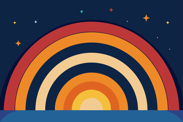 Fototapeta premium abstract rainbow background