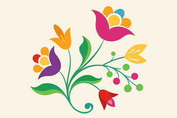 vector illustration of a flower