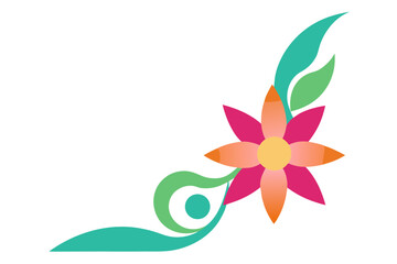 abstract flower background