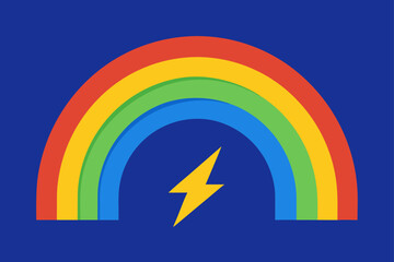 abstract rainbow background