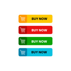 Colorful Buy Now Buttons for Online Shopping