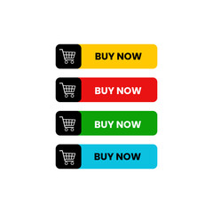 Colorful Buy Now Buttons for Online Shopping