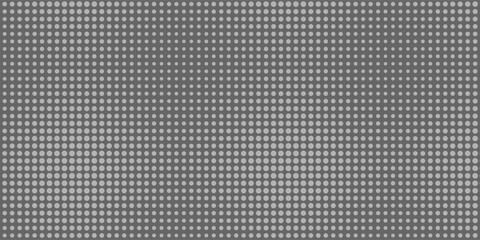 Monochromatic Abstract Circle Pattern in Symmetric Alignment