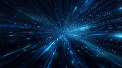 Fototapeta premium Blue technology sense background