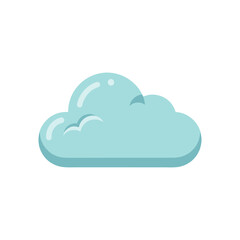 cloud computing concept logo