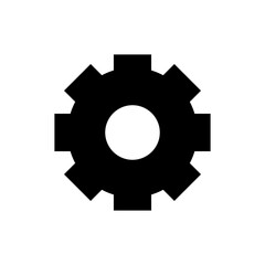 Settings gear icon. Gear Icon.